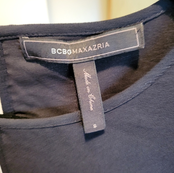 BCBG Maxazria black formal evening dress sz S - Picture 8 of 8